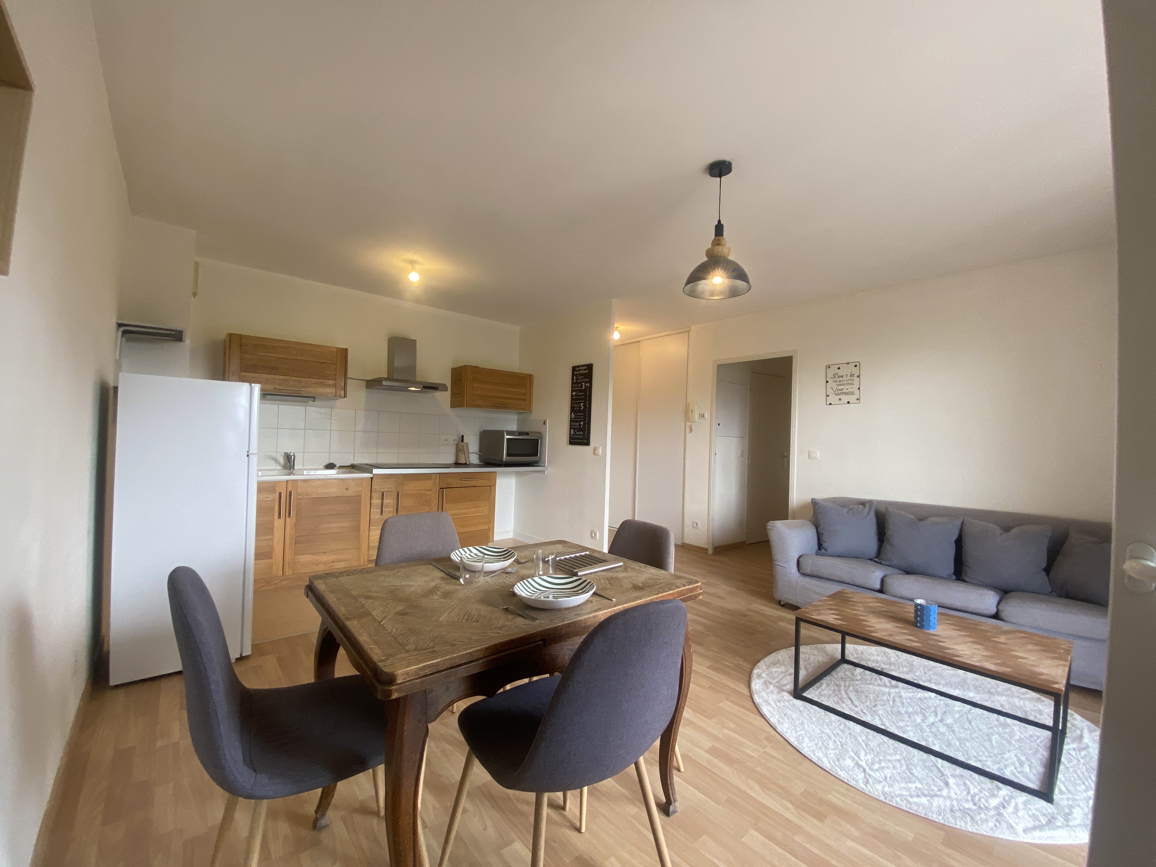 Agréable T3 meublé lumineux