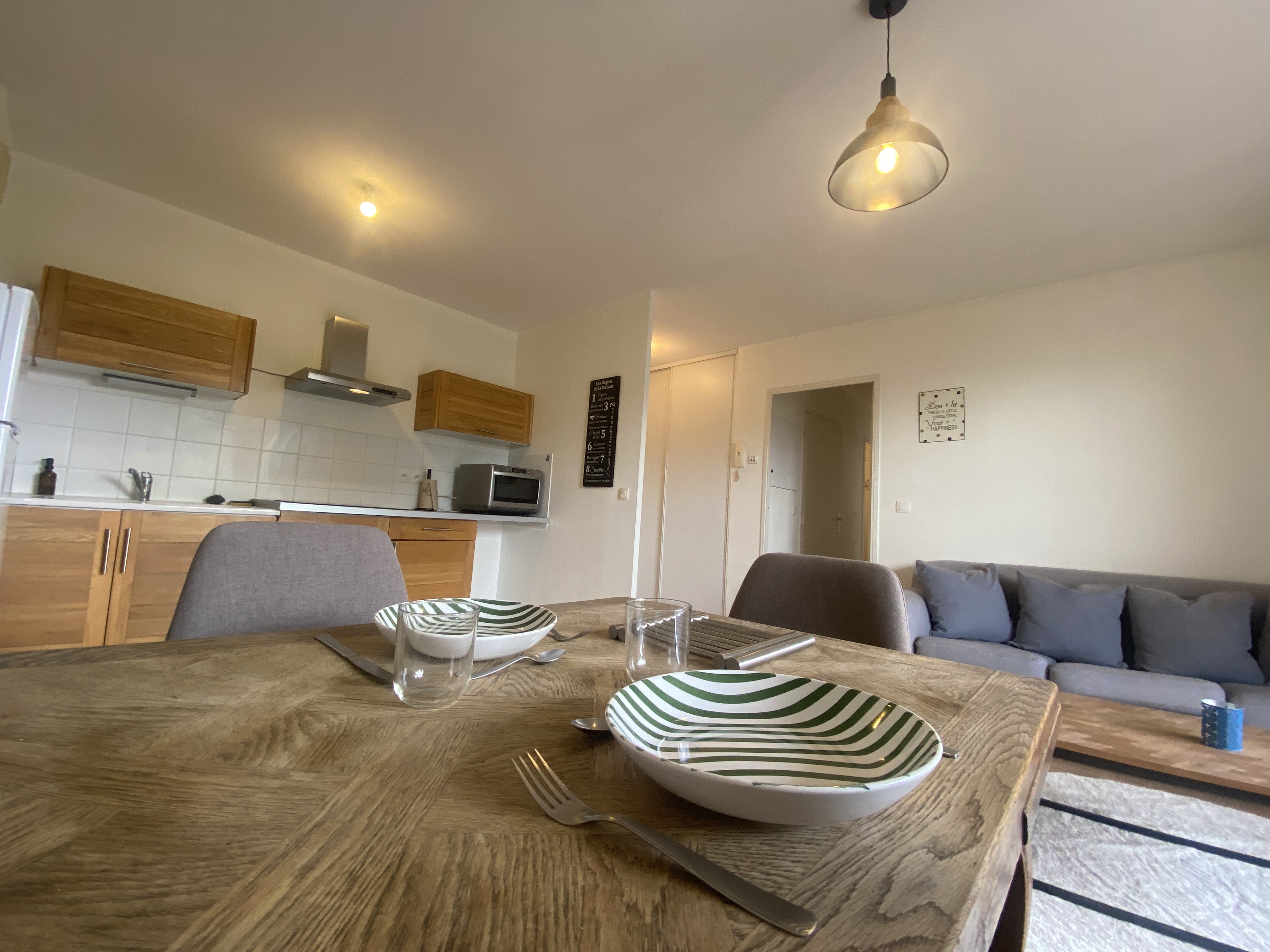 Agréable T3 meublé lumineux